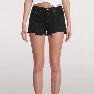 Levi’s 502 original denim shorts